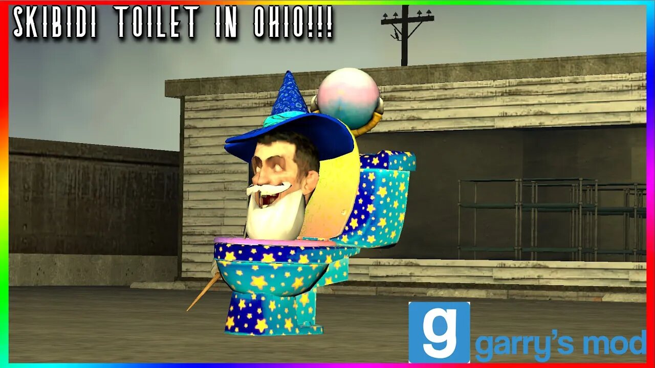 SKIBIDI TOILET SPOTTED IN OHIO - Garry's Mod Sandbox Funny Moments