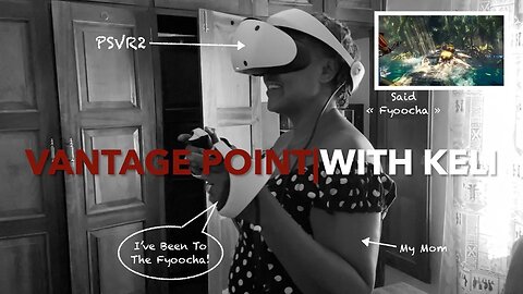 My Mom Experiences #PSVR2 For The First Time Ever. Mind Blown By Horizon Call Of The Mountain