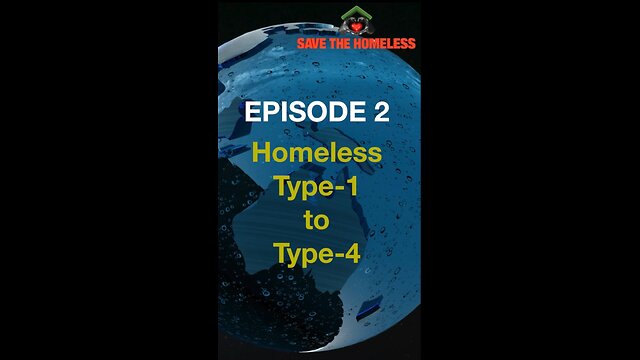 Save The Homeless - Podcast Episode 2 - Homeless Type-1 to Type-4.