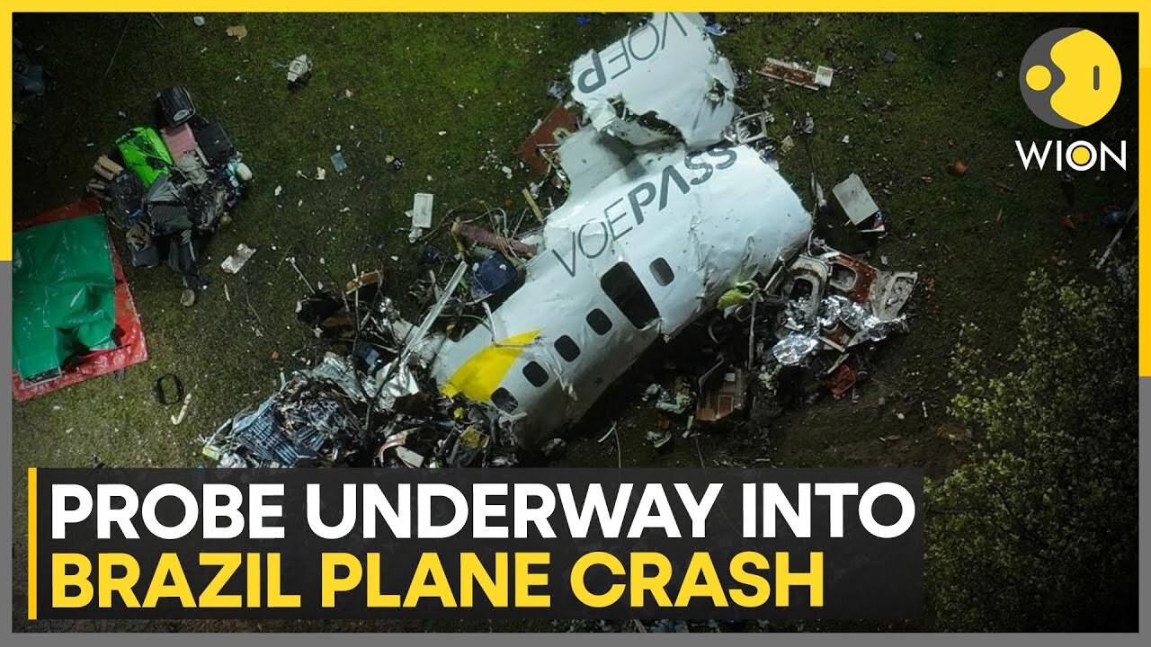 Brazil plane crash probe: 100% data extracted from black boxes | Latest News | WION