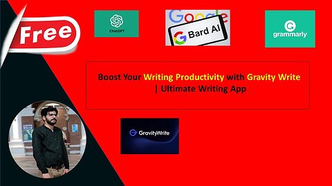 Boost Your Writing Productivity with GravityWrite | Ultimate Writing App