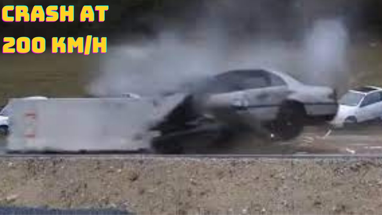 IMPACT of a CRASH at 200 km/h
