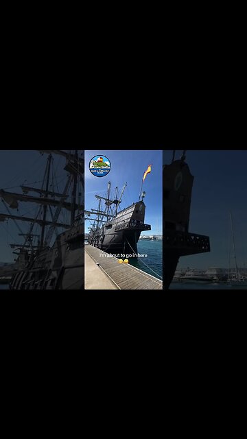 El Galeón 16th Century Ship in Spain #shorts