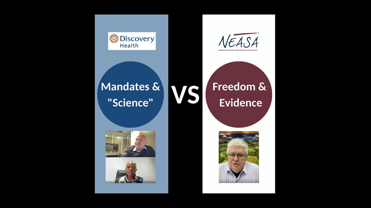 NEASA in debate with Discovery: Mandates & "Science" vs Freedom & Evidence