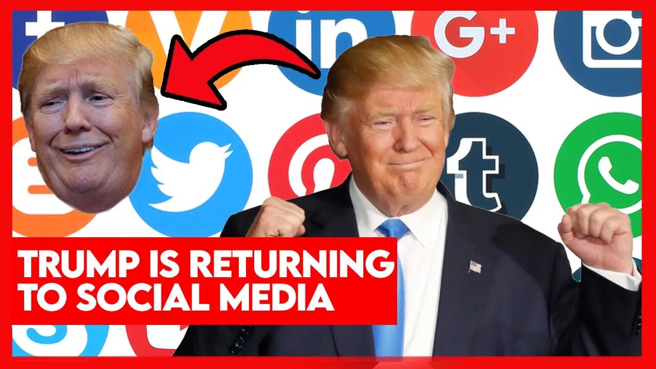 Donald Trump Is Making A Return To Social Media With His Own Platform | Famous News