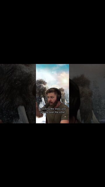 How did the mammoth make the arctic more colder? Joe Rogan and Forrest Galante #shorts