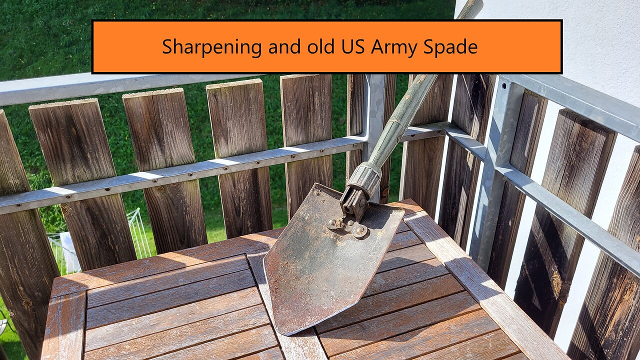 Restoring an old US Army Spade