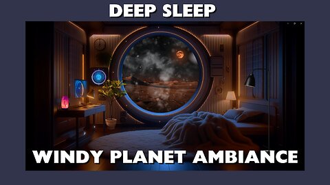 DEEP SLEEP / White Noise - Sleeping on a Windy Barren Planet