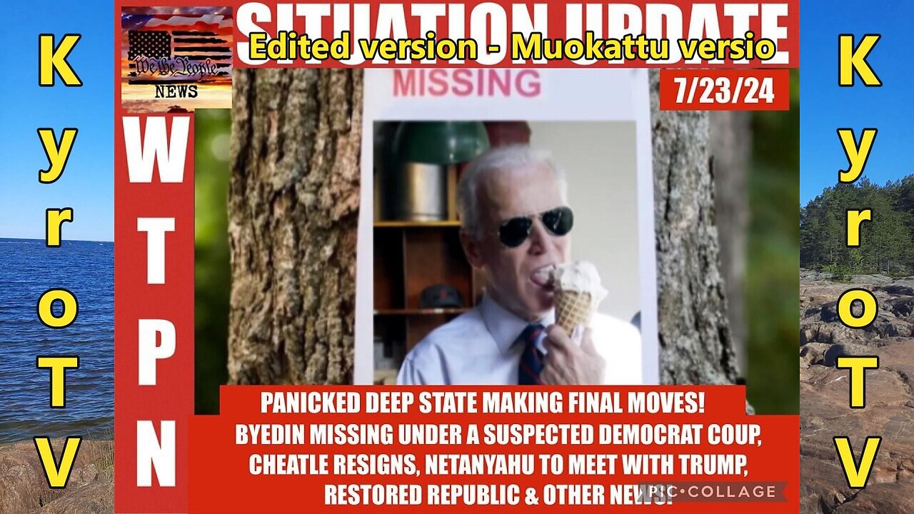 Situation Update - July 23, 2024 (edited version) (Swedish subtitles)
