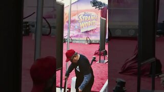 Strange world movie world premiere red carpet event starring Billy John 2022