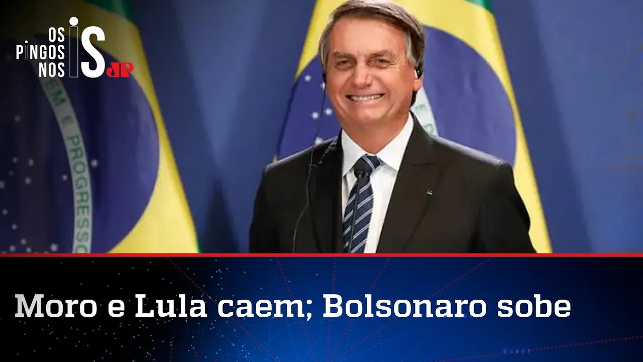 Nova pesquisa evidencia nanismo eleitoral de Moro e traz Bolsonaro cada vez mais forte