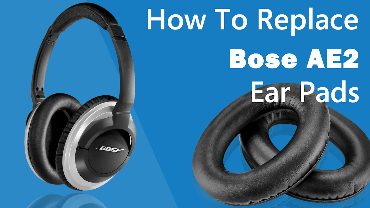 How to Replace BOSE AE2 Headphones Ear Pads/Cushions | Geekria