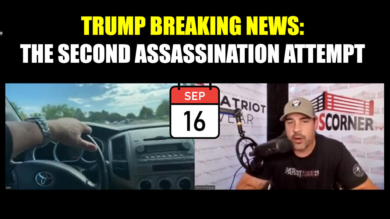 Juan O Savin Update - Trump Escapes Second Assassination Attempt - 9/17/24..