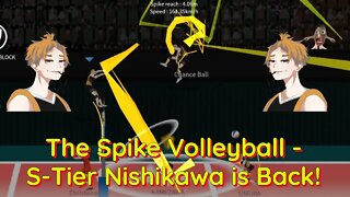 The Spike Volleyball - S-Tier Nishikawa vs OP Ritsumeikan High + Iron Wall High