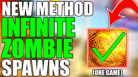 *NEW METHOD* Infinite ZOMBIES and OPAL CAMO in ONE GAME!