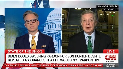 Sen Dick Durbin Defends Joe's Hunter Pardon: He's A Loving Parent