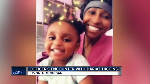 MI Officer Encounters Dariaz Higgins