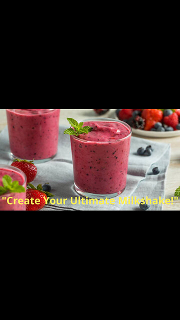 Create Your Ultimate Fruit Milkshake: Easy & Customizable