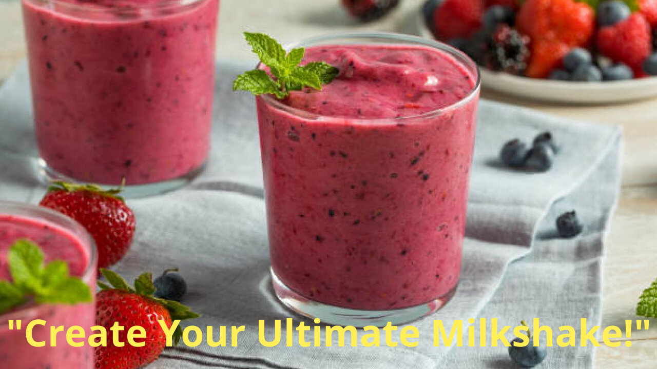 Create Your Ultimate Fruit Milkshake: Easy & Customizable