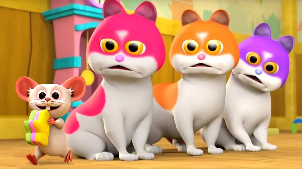 Three Little Kittens | Nursery Rhymes Songs for Children | Kindergarten Cartoons by Little Treehouse