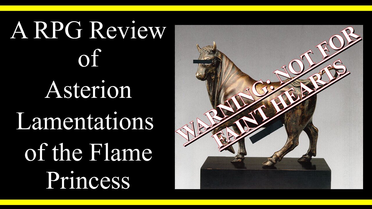 Asterion from Lamentations of the Flame Princess (RPG Review)