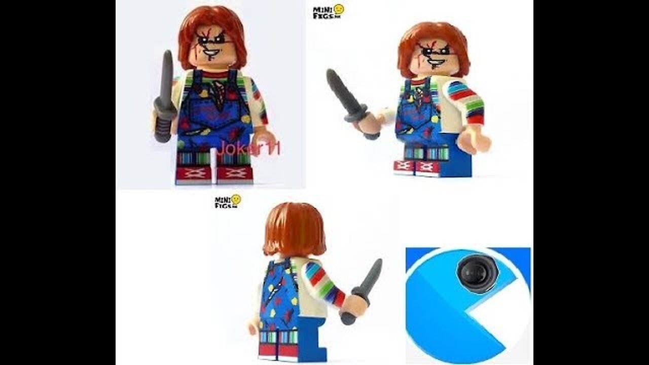 Lego Chucky Good Guy Figure