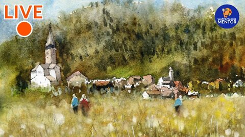 Watercolour Live Workshop: Switzerland (Sagogn) - Live #26