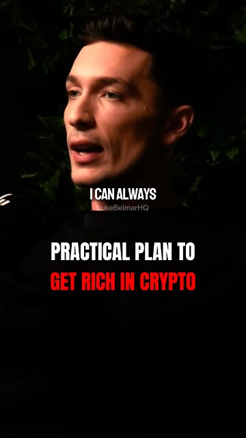 How to ACTUALLY GET RICH in crypto | Luke Belmar