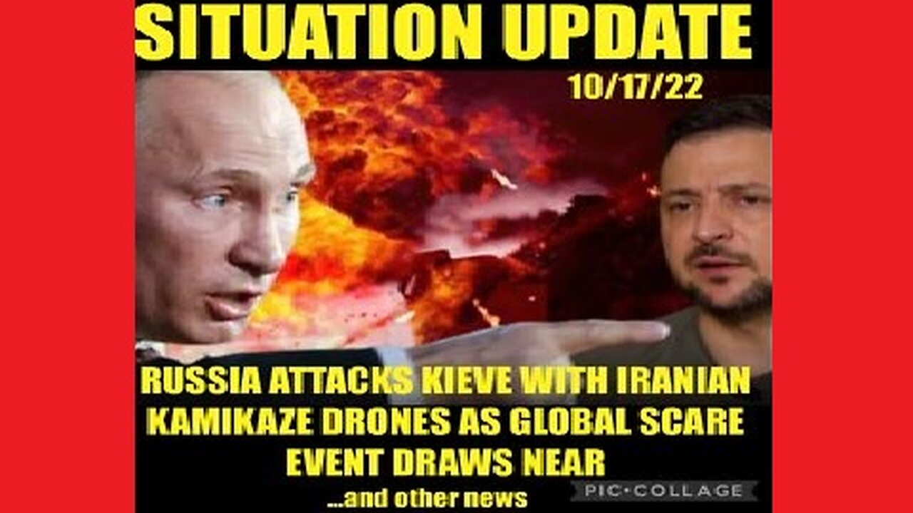 Situation Update: Red October Crisis Imminent! Russia Attacks Kiev With Kamikaze Drones!