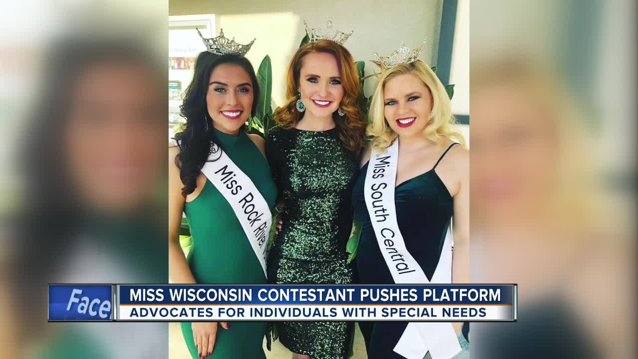 Miss Wisconsin contestant advocates for individuals with special needs