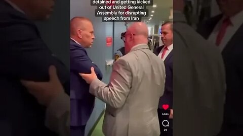 israeli Embassador Kicked out For disrupting Iran Speech...