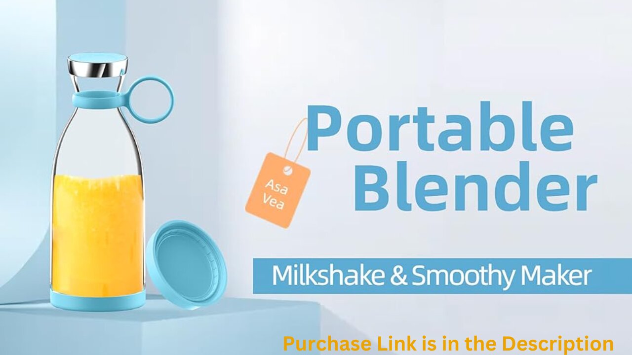 ASA VEA Mini Portable Blender - Milkshake & Smoothie Maker