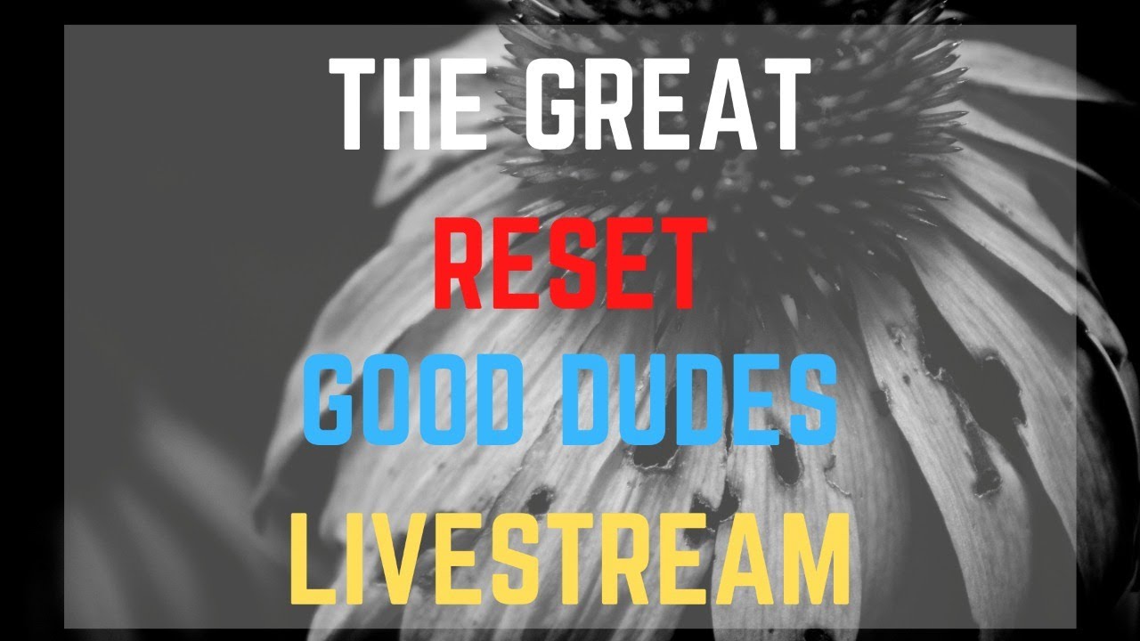 The Great Reset | Good Dudes Show #14 LIVE - 10/17/2020