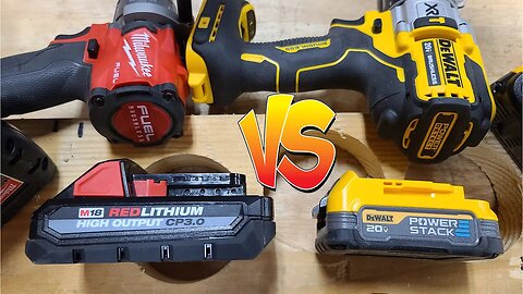 DEWALT POWERSTACK VS Milwaukee Tool CP3.0 High Output | That Last Test Is Surprising