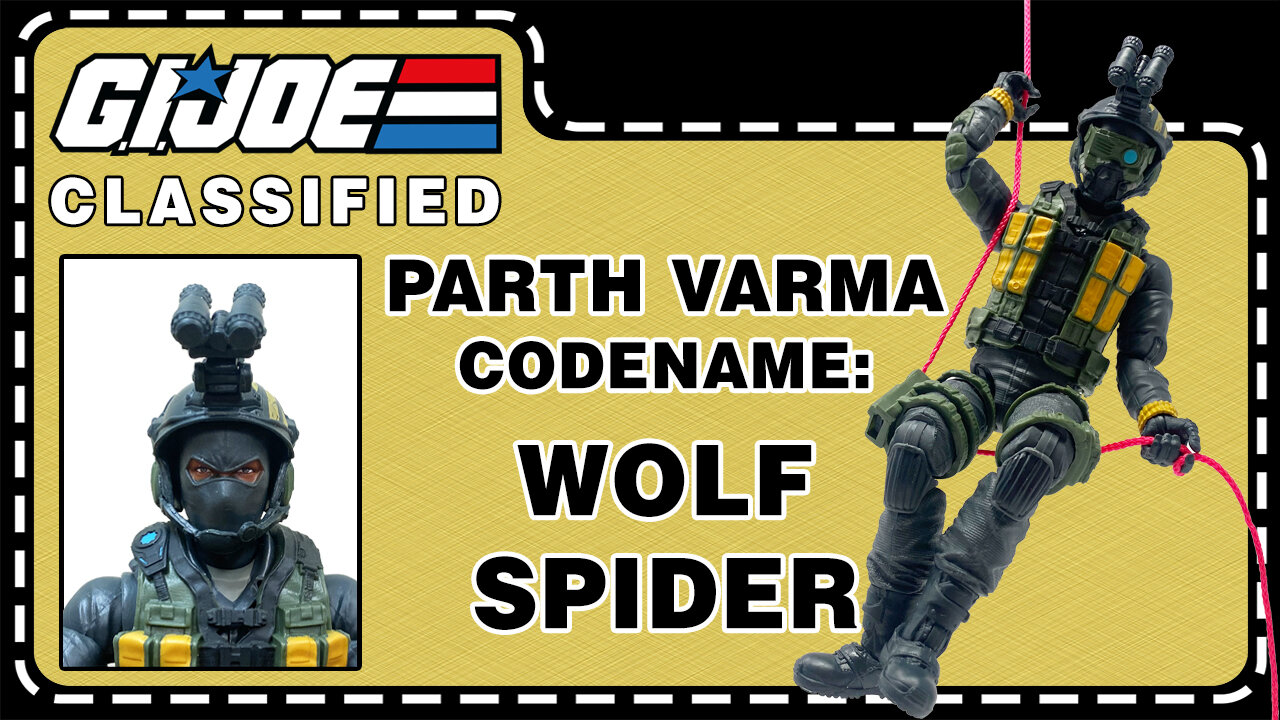 Parth "Wolf Spider" Varma - G.I. Joe Classified - Unboxing and Review