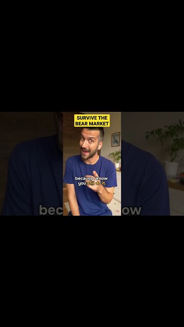 How to survive and thrive in the crypto bear market #bitcoin #bearmarket