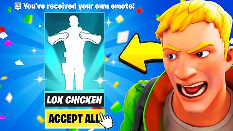 Trolling With LOX CHICKEN Emote.. (RAGE)