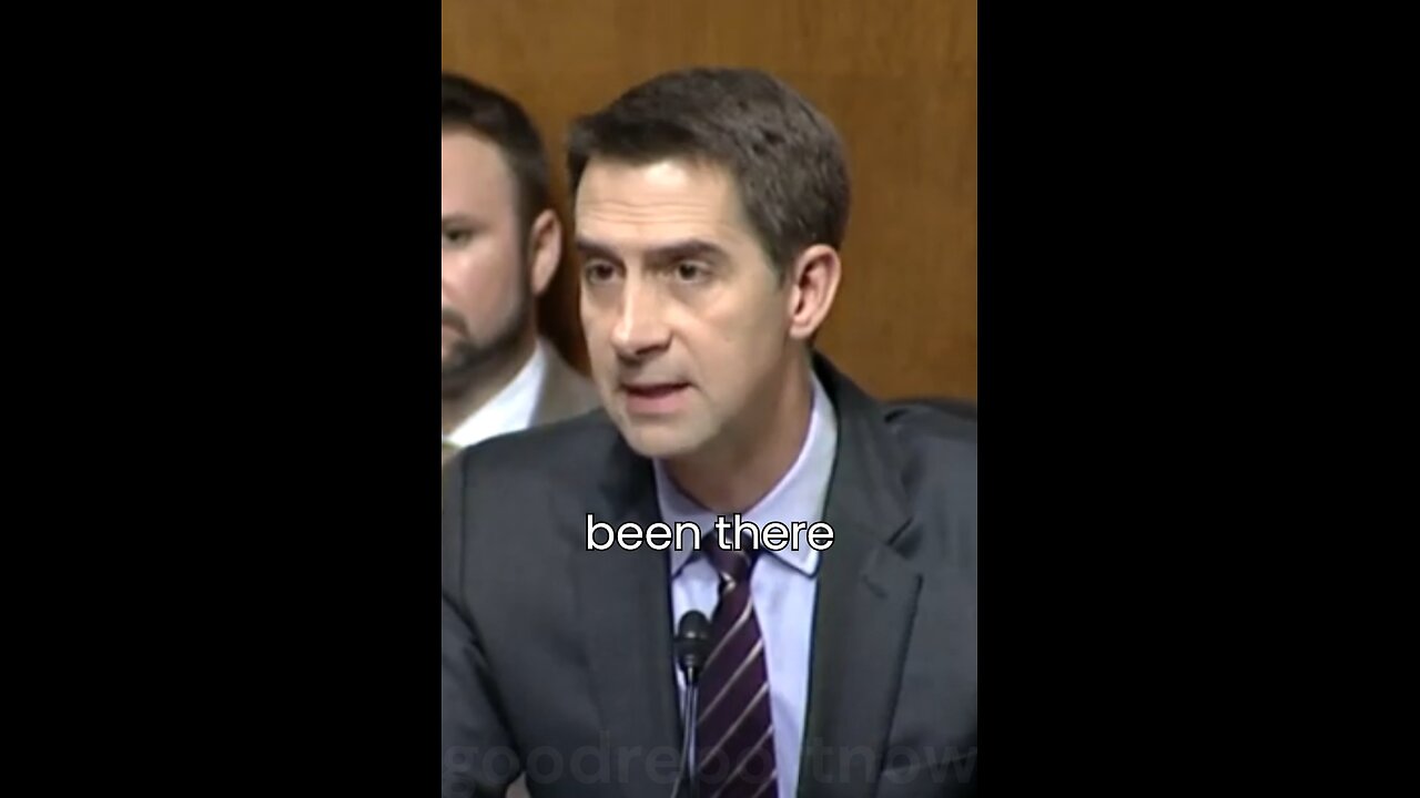 Sen Cotton "Prisons are dangerous places full of dangerous people!" Part 1