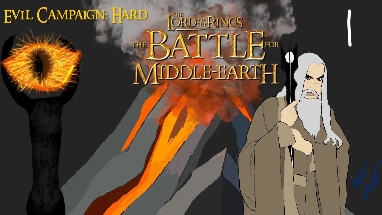 LoTR: The Battle for Middle Earth (Hard Campaign) 1 - The Rise of Isengard