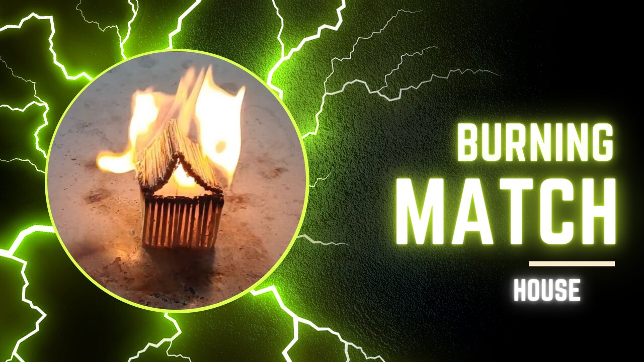 Burning match