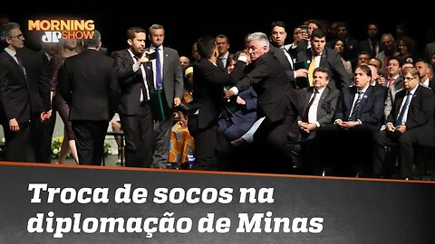 Lula livre, paz e troca de socos na diplomação de políticos mineiros