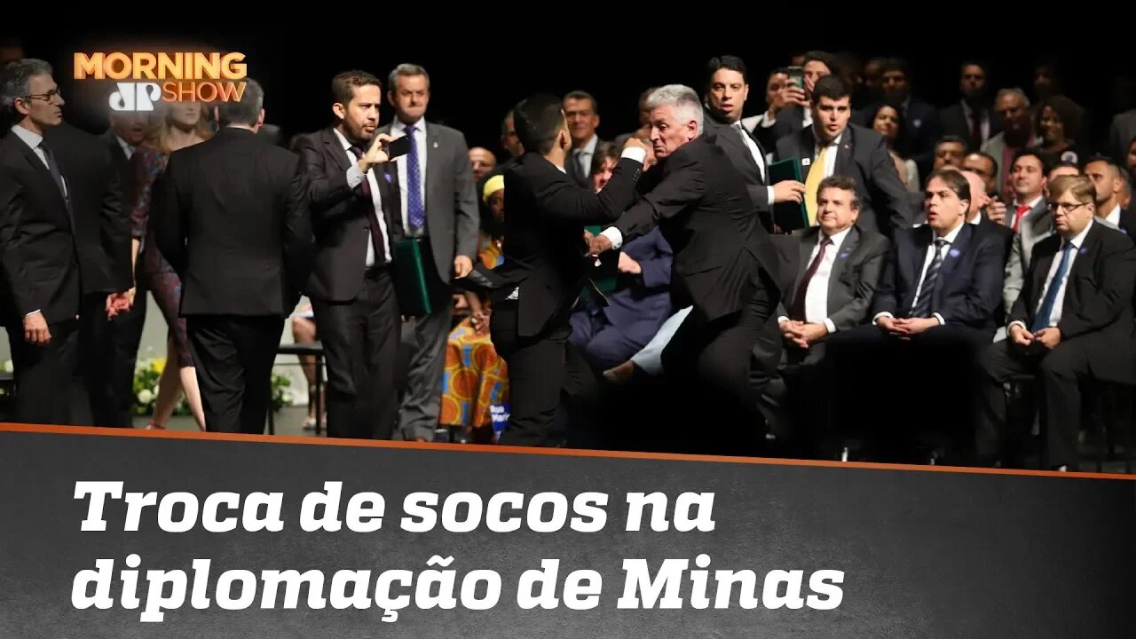 Lula livre, paz e troca de socos na diplomação de políticos mineiros