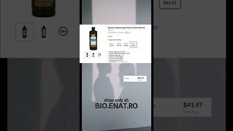 Barlean's, Organic Lignan Flax Oil, 32 fl oz 946 ml