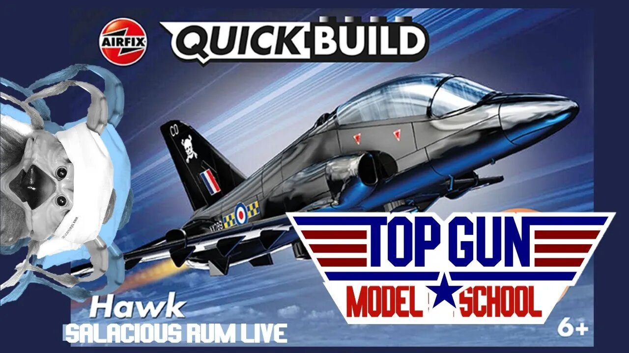TOP GUN MODEL SCHOOL LIVE! Airfix Quickbuild: BAE Hawk