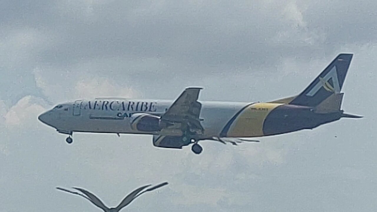 Boeing 737-400F HK 5357 vindo de Guarulhos para Manaus