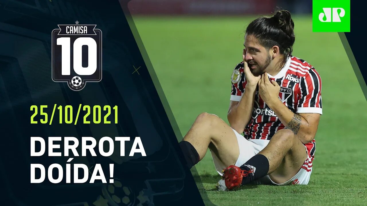 São Paulo CAI para o Bragantino e PERDE FORÇA na BRIGA por vaga na Libertadores! | CAMISA 10