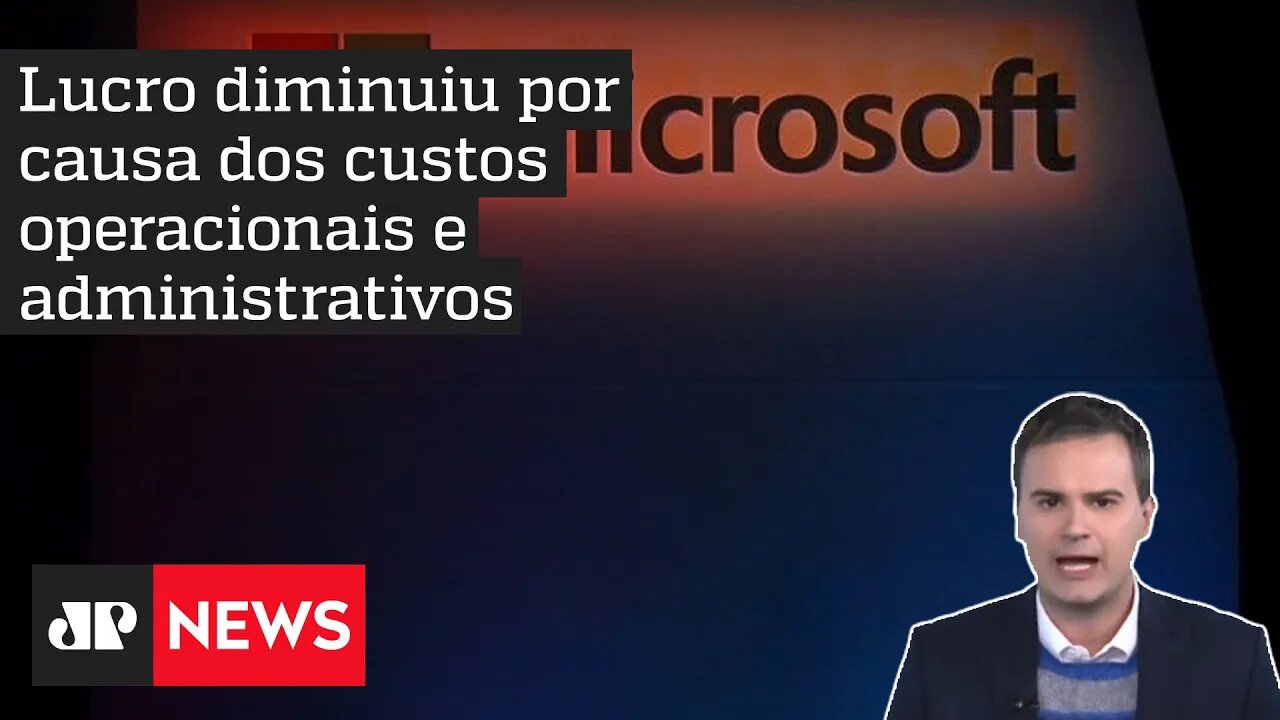 Bruno Meyer: Microsoft tem queda de 14,3% no lucro do terceiro trimestre