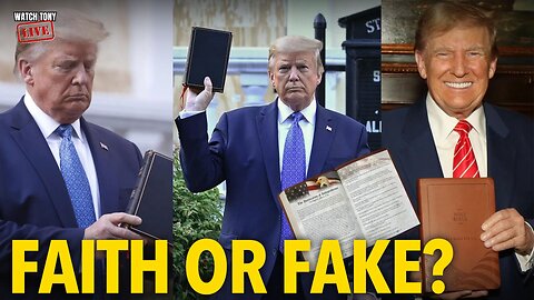 Trump's 'Faith' Claim: A Shameless Bid for Evangelical Votes? | The Tony Michaels Podcast #723
