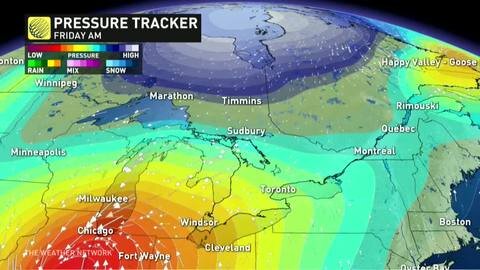 Multiple Texas lows bring numerous impacts to Ontario