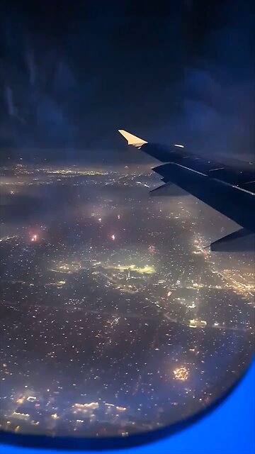 Flying into LAX on July 4 #aviation #july4th #pilot